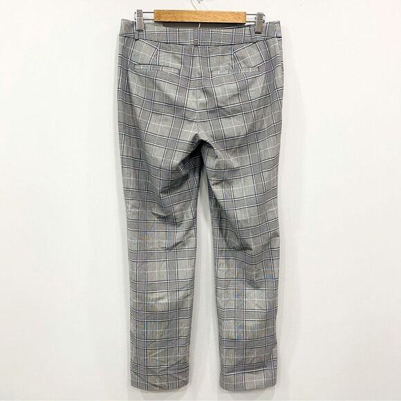 BANANA REPUBLIC 4 Ryan Glen Plaid Trousers Stretch Corpcore Business Academia - Picture 2 of 16
